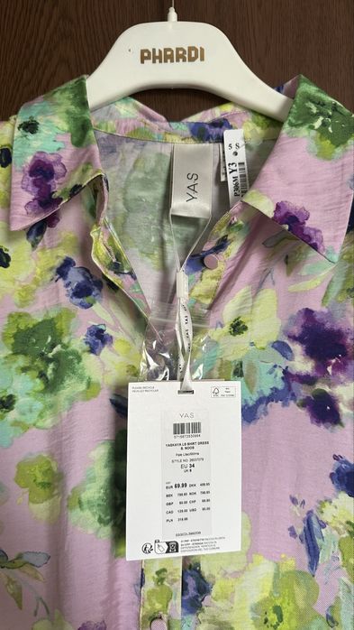 Нова рокля Y.A.S 34 размер zara guess calvin ted baker moschino liu jo