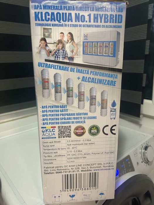 Filtru de apa KLCAQUA No.1 HYBRID