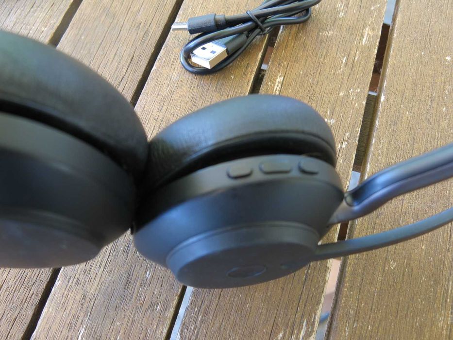 Професионални безжични слушалки Jabra Evolve2 65 Stereo (Черни)