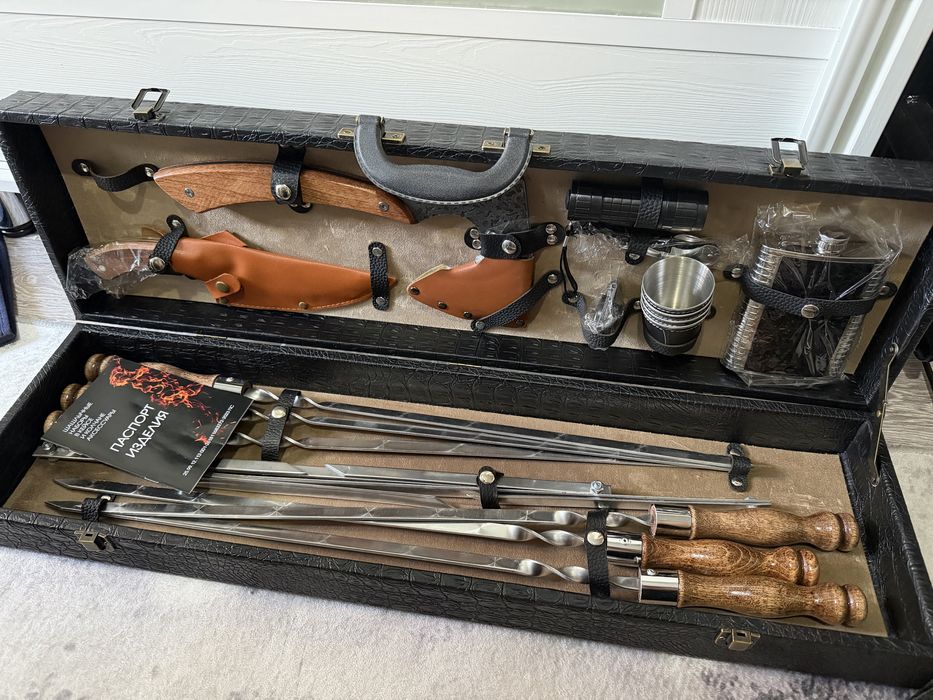 Шашлычный набор в кейсе