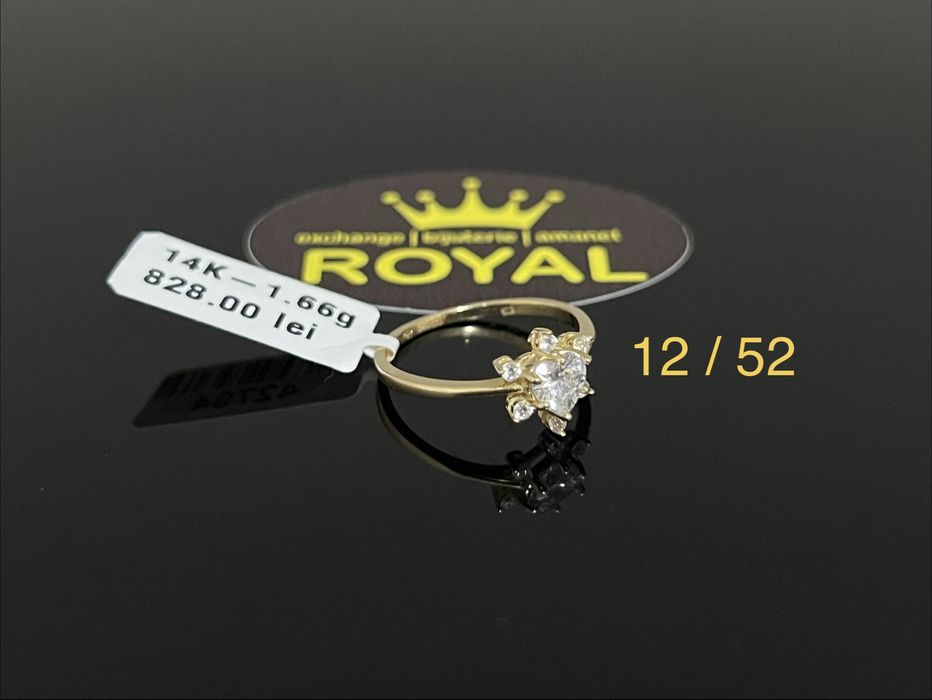 Bijuteria Royal CB : Inel dama aur 14k 1,66 grame