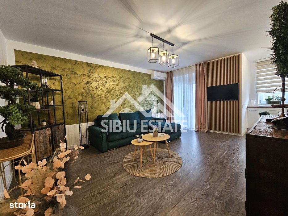 Apartament 3 camere, 2 bai Sibiu, dotat complet — fotografia 1