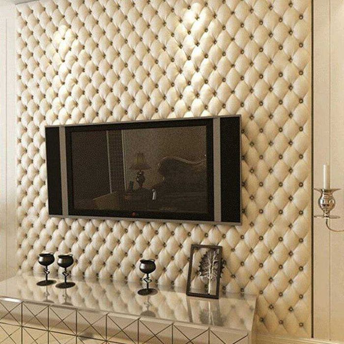 Декоративни 3D панели - 3д гипсови панели, облицовки за стени 0099