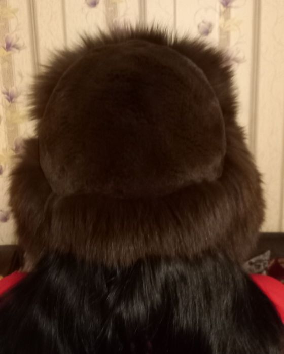 Женская шапка писец