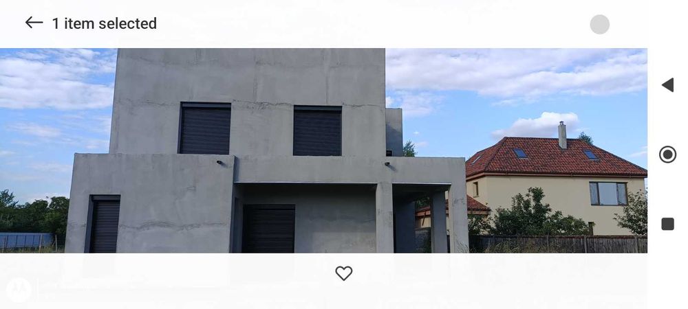 Casa in constructie Campineanca