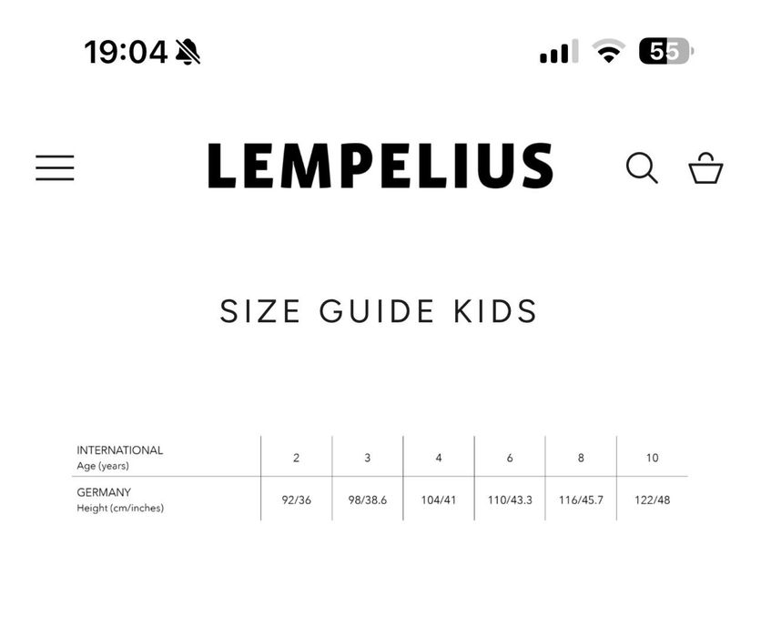 Lempelius детская куртка на 2 года