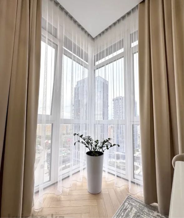 Шторы с тюлями в комплекте