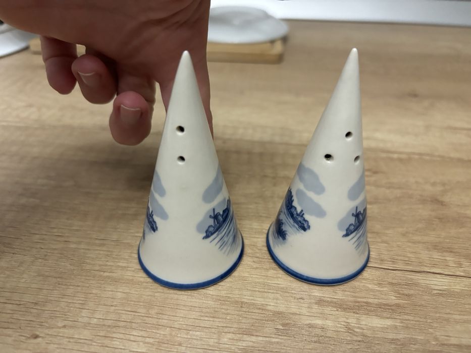 Vand set solnite sare - piper, ceramic, suvenir deosebit Olanda