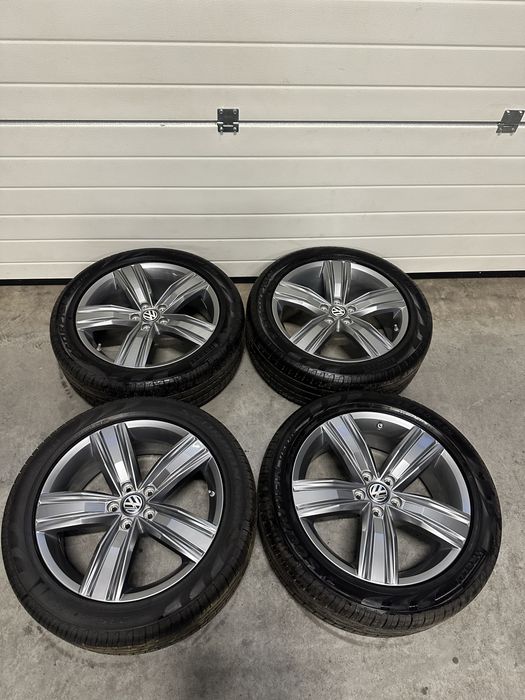 Jante NOI 19 ORIGINALE VW Tiguan II R-Line Vara 235/50/19 Allspace