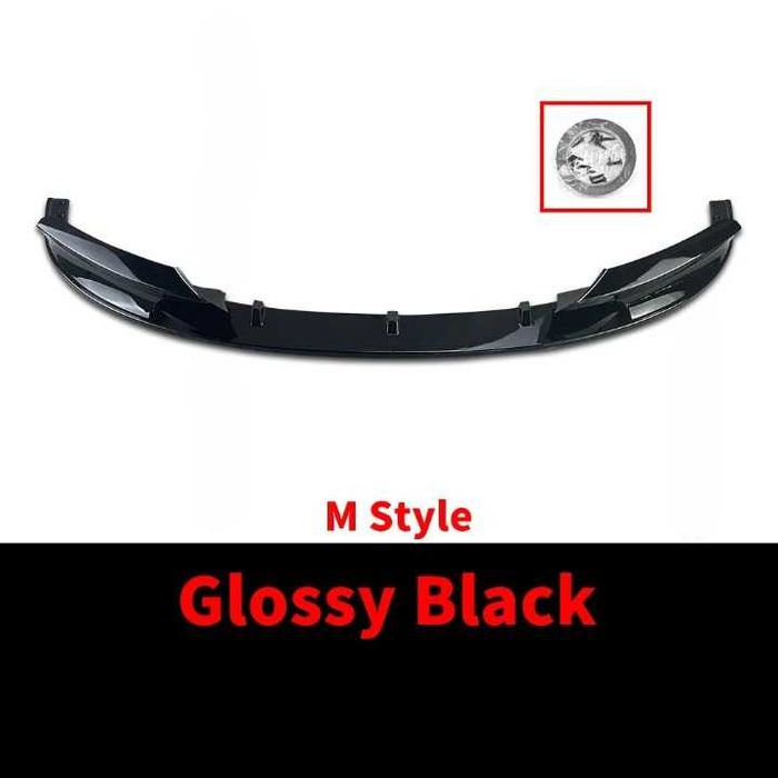 Prelungire Extensie Lip Bara Fata M BMW Seria 3 F30 F31, Negru Lucios