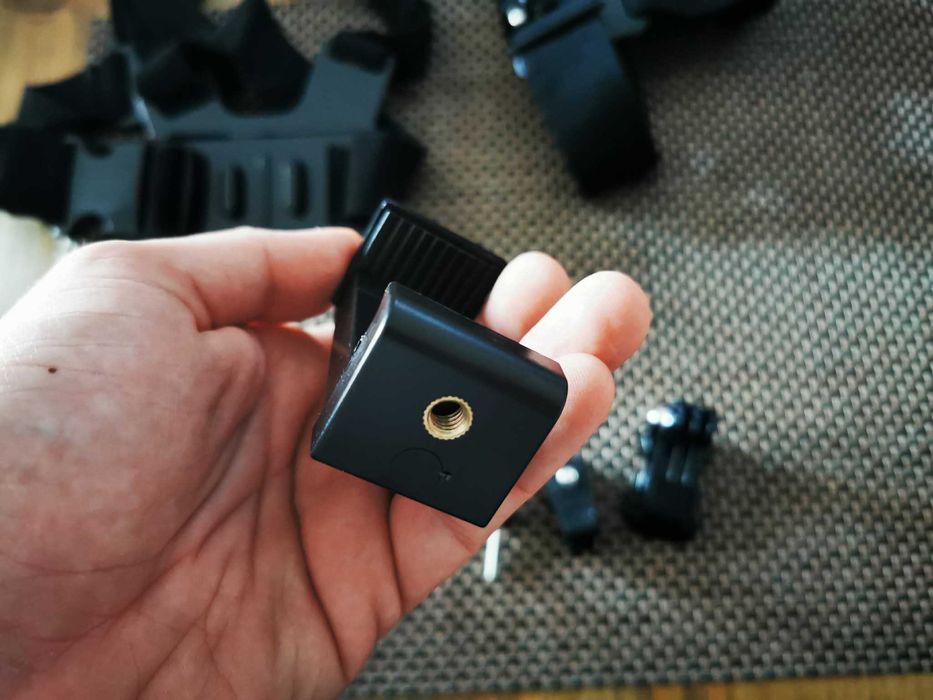 Prindere ham piept + cap suport TELEFON / Gopro / camera insta360