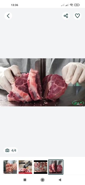 Касапшы ет бөлу ет бұзу