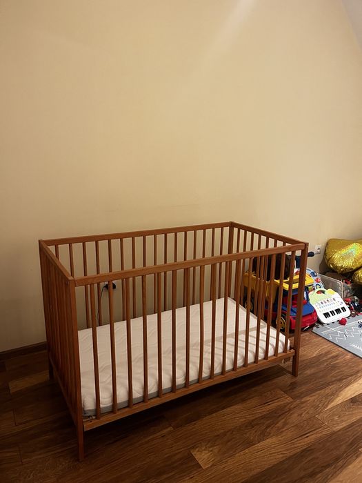 Дървено бебешко легло SNIGLAR, IKEA