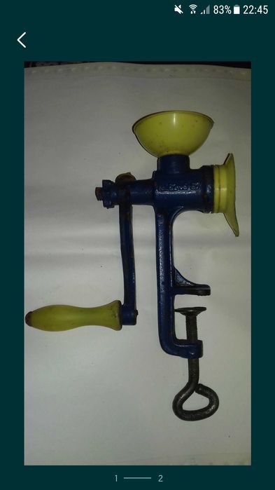 Risnita piper manuala veche