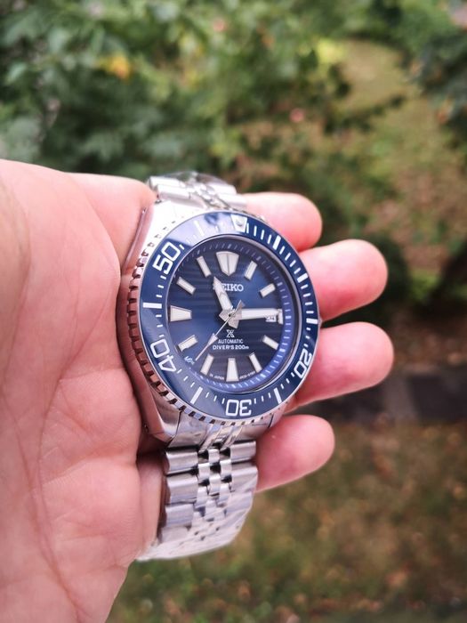 Ceas automatic Seiko Mod Luxe  Prospex Diver's 200m bratara metalica