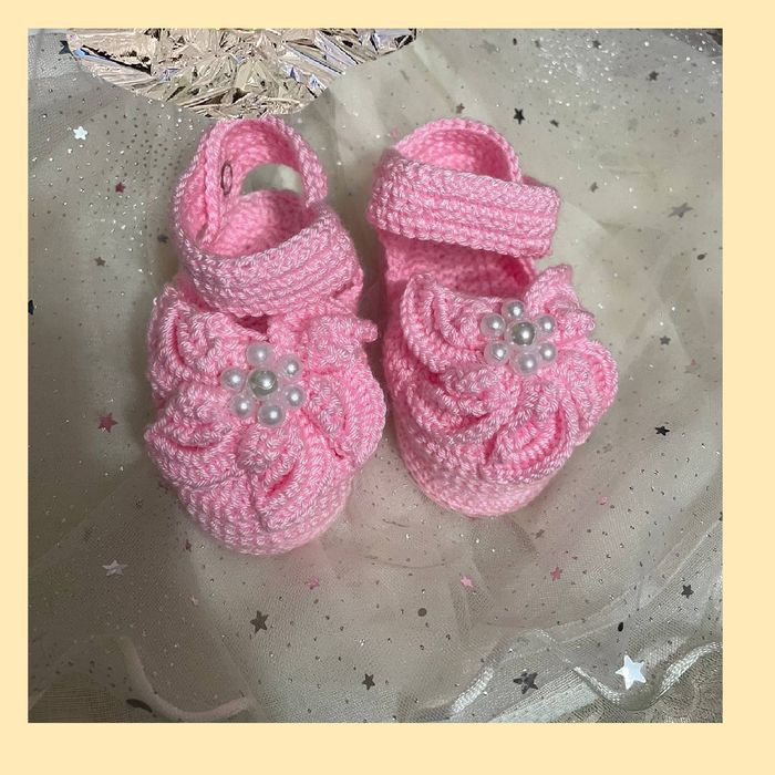 Башмачки: вязаные ручная работа