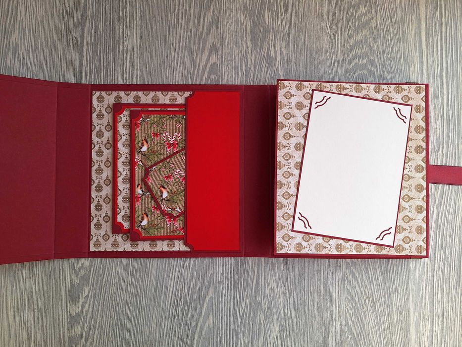 Коледни албуми в бордо или тъмно зелено, ръчна изработка /59.3-4