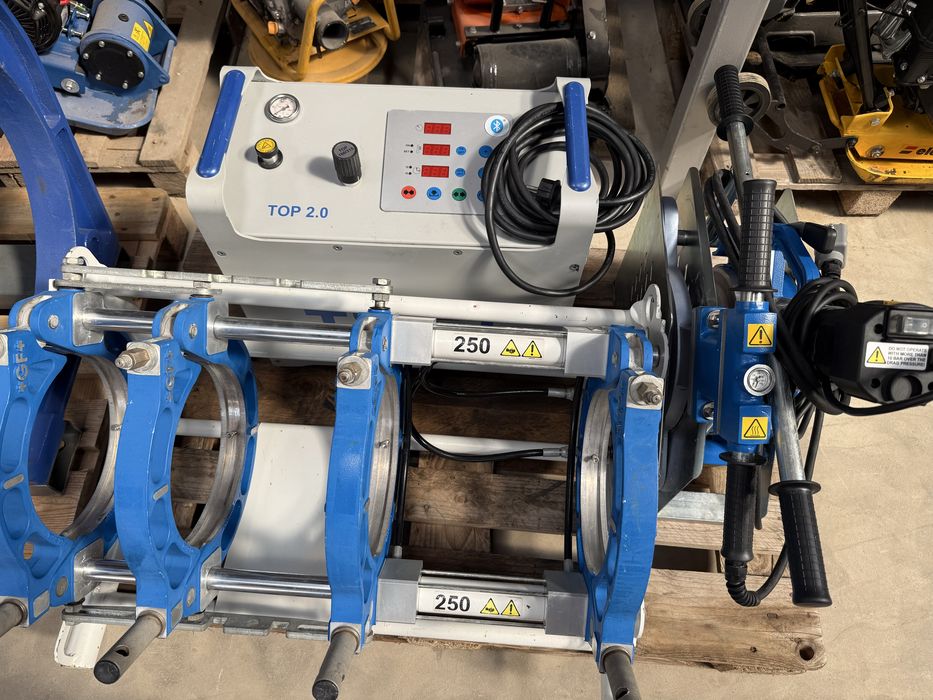 Aparat de sudura cap la cap Georg Fischer 250 mm, centralina top 2.0