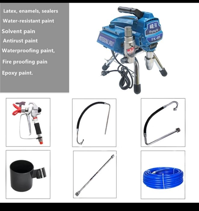 Акокрасочныий аппарат юкори босимли валикда бу́ялгандан анча сифатли