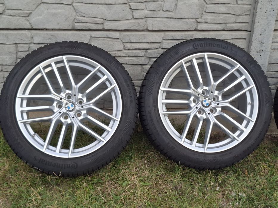 19"Чисто Нови джанти с чисто Нови Зимни гуми Continental  DOT 24 с хомологация BMW G60/61 style 933