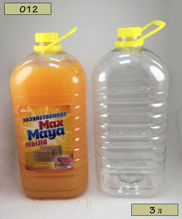 Ishlab chiqaruvchida pet va polietilen idishlar (baklashka)