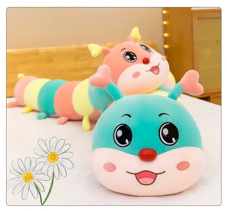 Мягкая игрушка Гусеница Подушка 65см - ПОДАРКА для Беременных