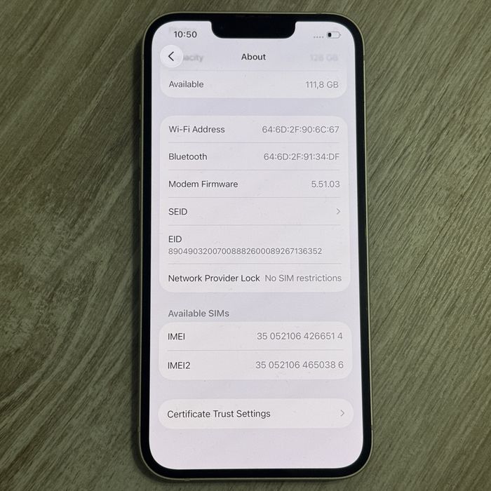 iPhone 13 128gb