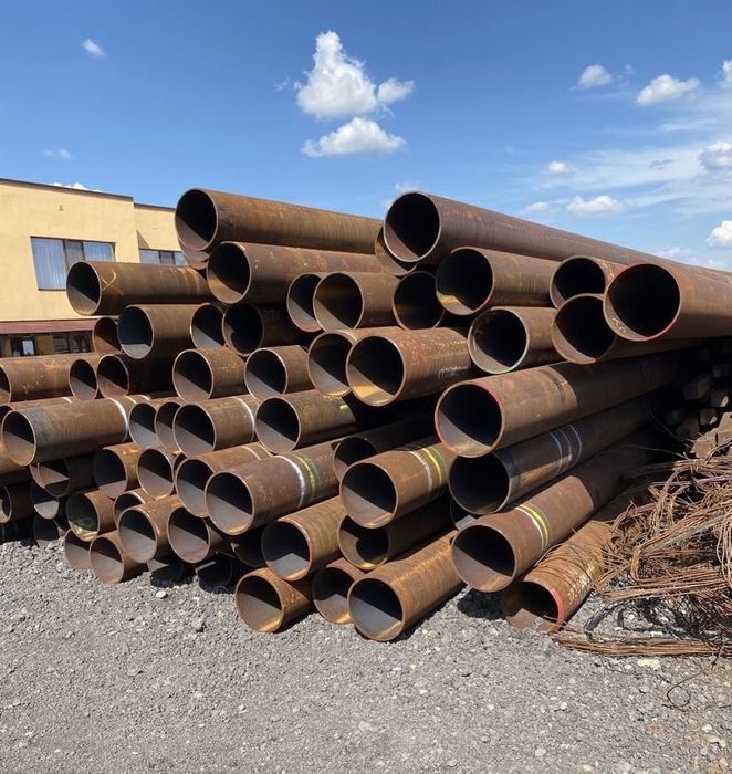 Vand teava 168 pentru sprijiniri berlineze / piloni grosime 7,1 10,9