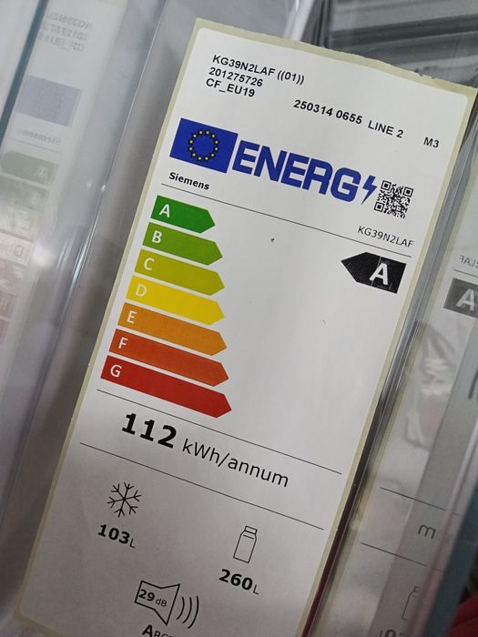 Combina frigorifica Siemens Clasa A