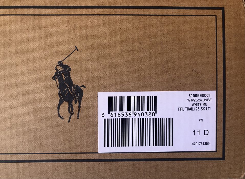 Polo Ralph Lauren PRL Trail125 ОРИГИНАЛНИ мъжки сникърси 45/29,5см