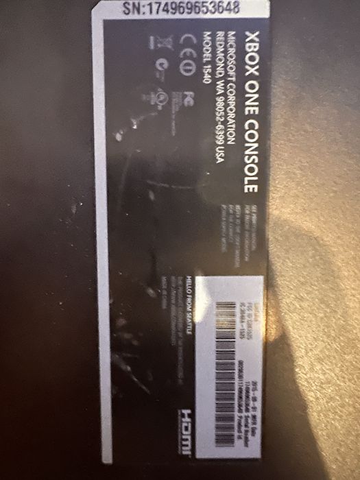 Vand xbox one.