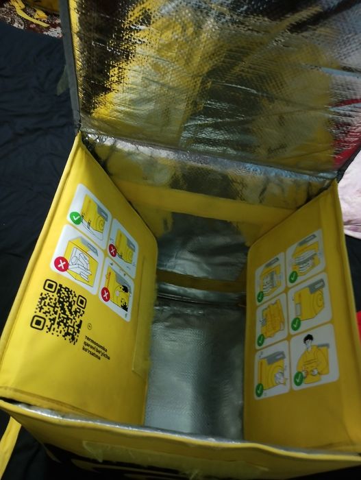 Yandex termo sumka idyal xolati