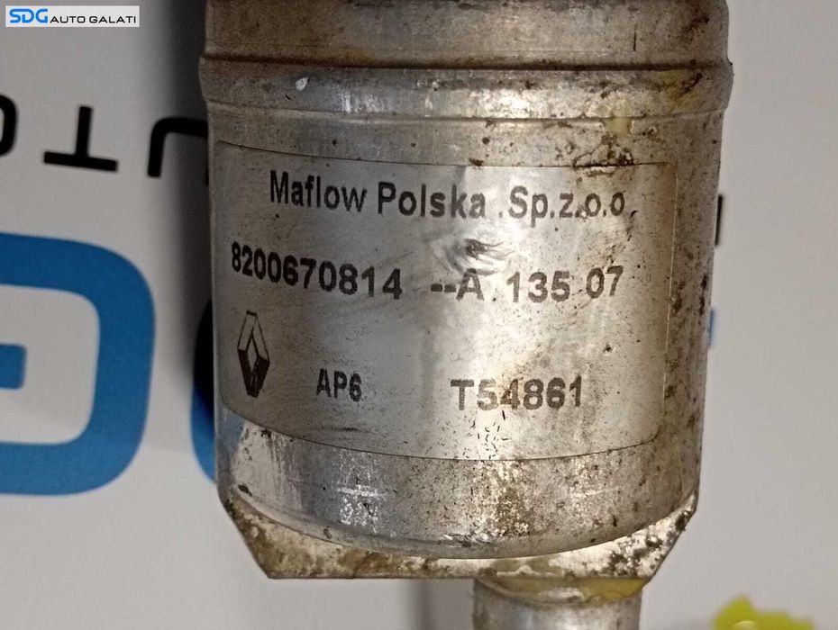 Teava Conducta Furtun Compresor AC Aer Conditionat Clima Dacia Logan 2 1.5 DCI 2012 - 2020 Cod 8200670814 8200670814--A [M6218]