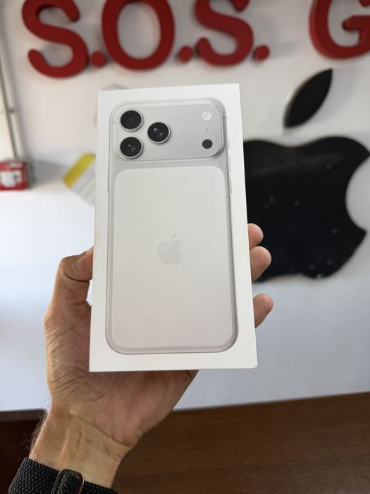 Vand Iphone 17 Pro Max Silver 256Gb Nou(Sigilat)
