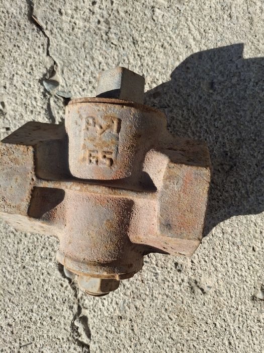 Продам пробковый кран Ду65 Ру1