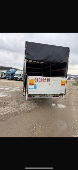 Renault Master 3.5 tone prelata lift