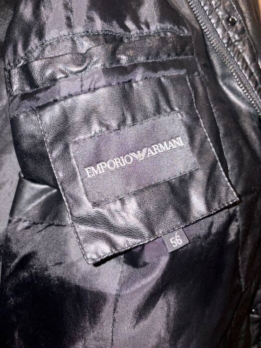 Мъжко кожено яке на  Emporio Armani