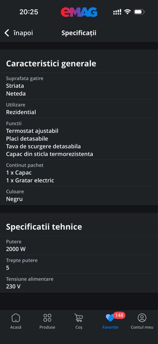 Tefal plita cu capac