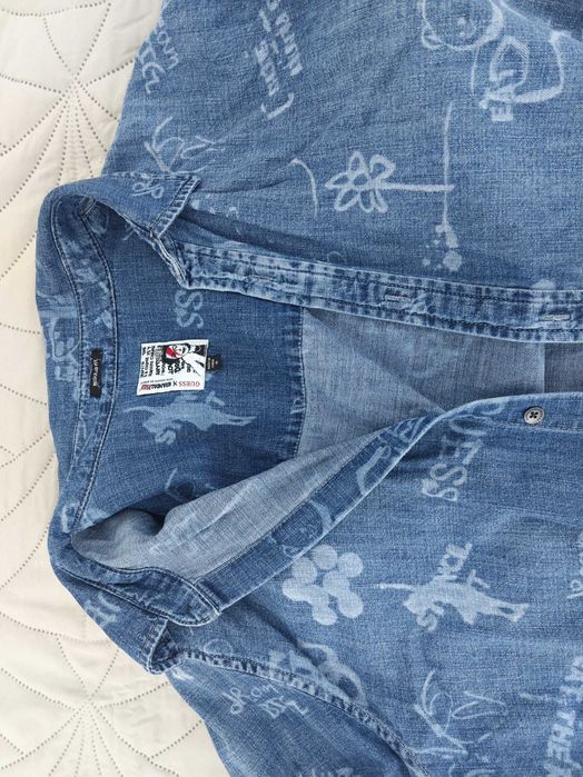 Мъжка дънкова риза Guess