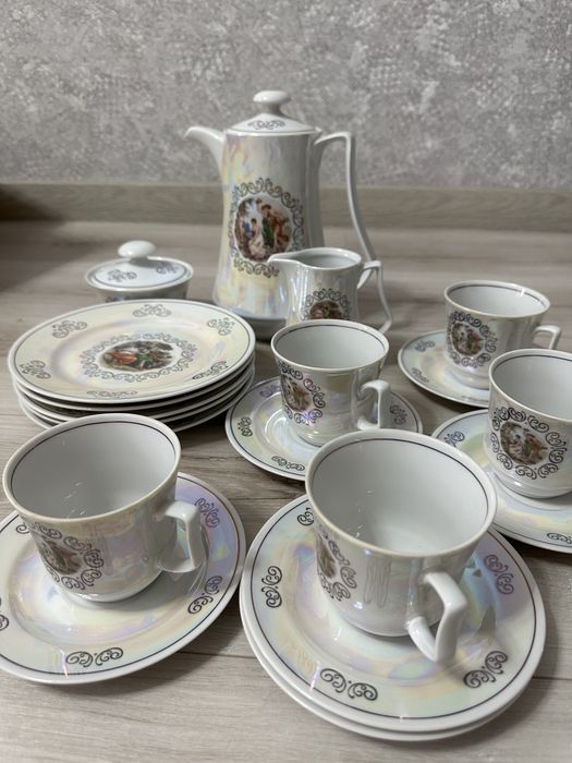 Сервиз фарфор антиквариат новый