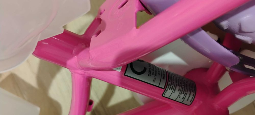 Bicicleta cu roti ajutatoare pentru copii 2-4 ani