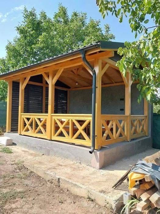 Construim terase foisoare si pergole din lemn
