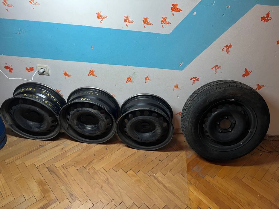 Джанти железни  на пежо 16 цола