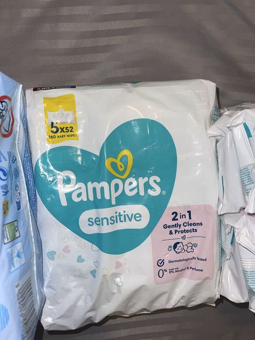 Servetele umede hughies / pampers