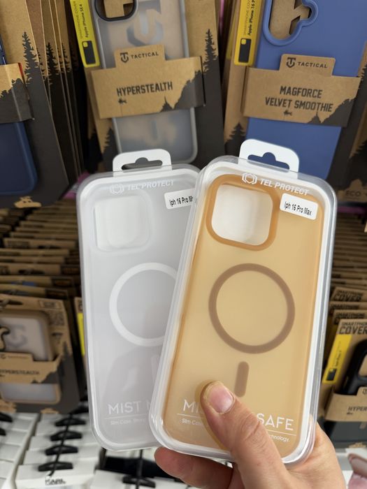 iPhone 16 Pro,iPhone 16 Pro Max матиран силикон с MAGSAFE