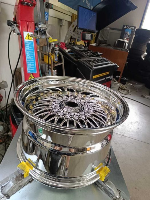 Продавам джанти JR9 CHROME, 17" 5x100, 10J/8.5J