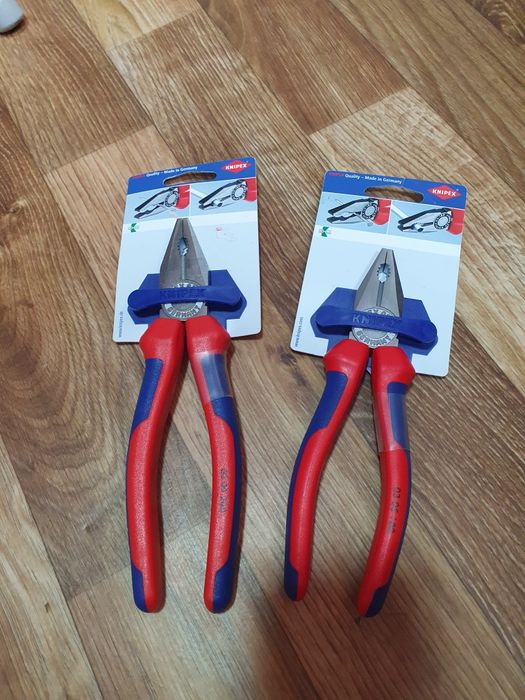 Clești profesionali mecanici cromati KNIPEX