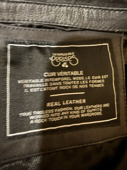 Мъжко кожено яке Le Temps des Cerises Biker / Quilted Leather Jacket