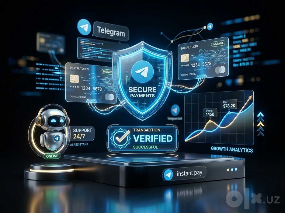 Разработка Telegram ботов для бизнеса и магазинов