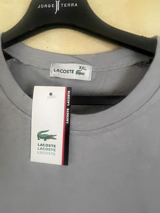 Costum bumbac tip Lacoste barbati